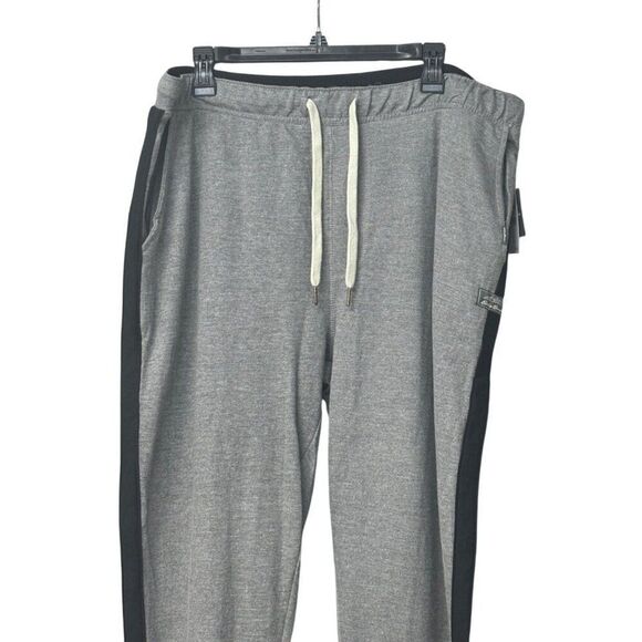 Eddie Bauer Men S Soft Jogger with Flex Waist & Side Stripe, Gray, Inseam: 33”, - Picture 4 of 12